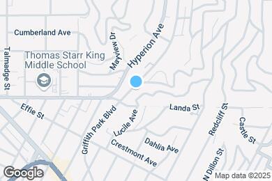 Map image of the property - 1824 Griffith Park Blvd