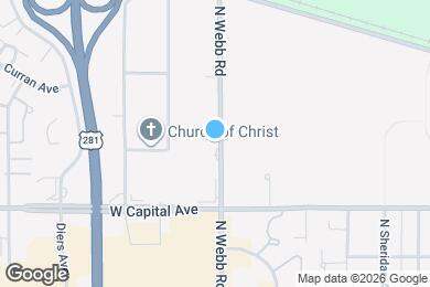 Map image of the property - 2604 N Webb Rd