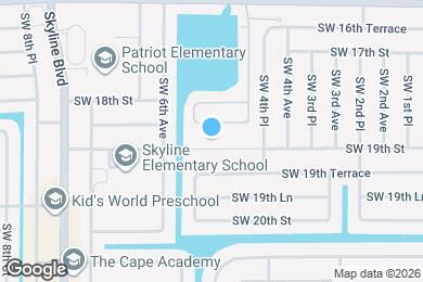 Map image of the property - 449 SW 19th St