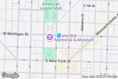 Map image of the property - 421 N Pennsylvania St