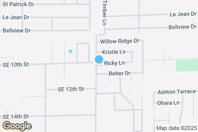 Map image of the property - 10500 Ricky Ln