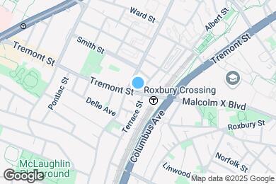 Map image of the property - 1433 Tremont St