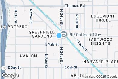 Map image of the property - 2616 North 24th Street