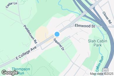 Map image of the property - 1326 E College Ave