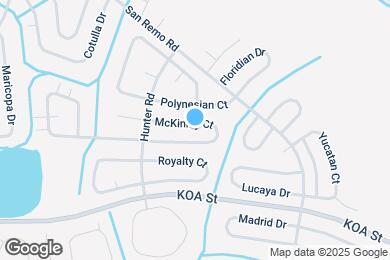 Map image of the property - 645 McKinley Ct