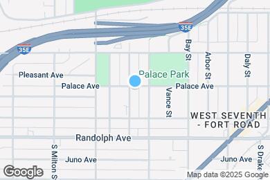 Map image of the property - 408 Fulton St