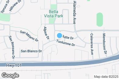 Map image of the property - 7226 Tuolumne Dr