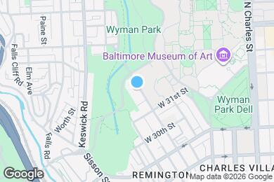 Map image of the property - 3152 Remington Ave
