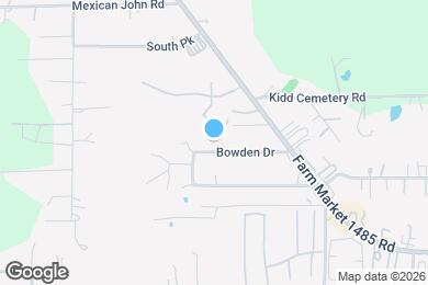 Map image of the property - 22091 Bowden Dr