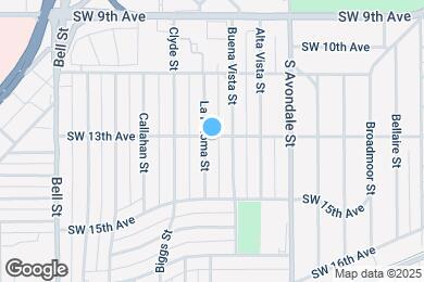 Map image of the property - 1301 La Paloma St