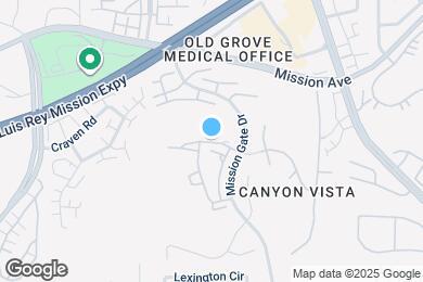 Map image of the property - 4238 Vista Panorama Way