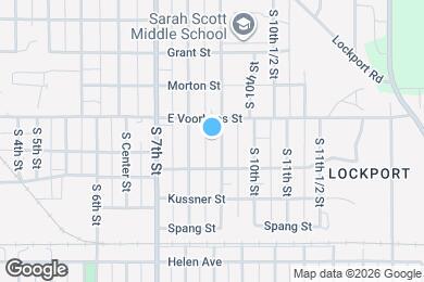 Map image of the property - 2417 S 9th St