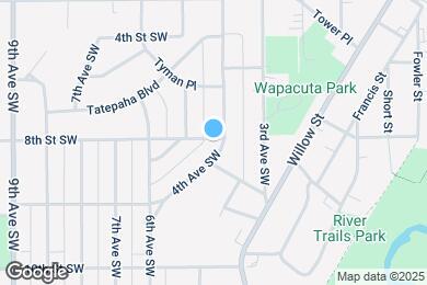 Map image of the property - 806 4th Ave SW