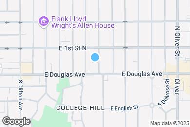 Map image of the property - 111 N Broadview St