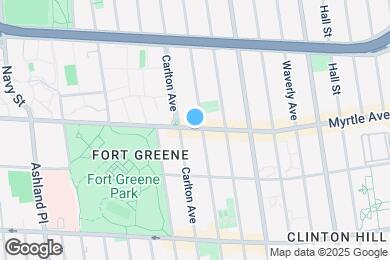 Map image of the property - 354 Myrtle Ave