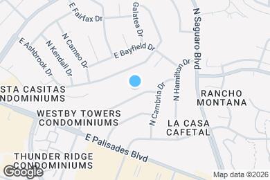 Map image of the property - 16728 E Westby Dr