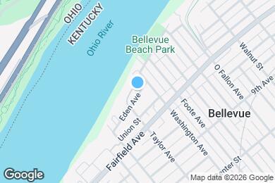 Map image of the property - 323 Eden Ave