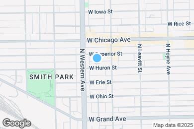 Map image of the property - 2330 W Huron St