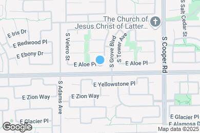 Map image of the property - 1705 E Aloe Pl