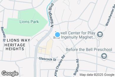Map image of the property - Address King Charles Apartments