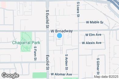 Map image of the property - 1670 W Broadway