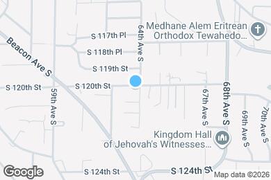 Map image of the property - 12001 64th Ave S