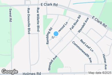Map image of the property - 1260 Candlewood Ln