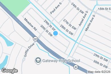 Map image of the property - 4830-4830 30th St SW