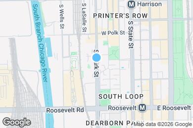 Map image of the property - 908 S Clark St