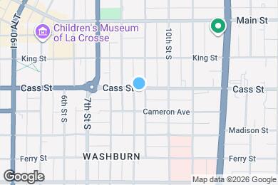 Map image of the property - 906 Cass St