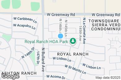 Map image of the property - 14601 W Port Royale Ln