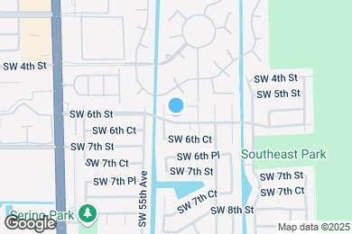 Map image of the property - 5171 SW 6th St
