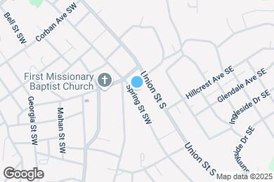 Map image of the property - 231 Spring St SW