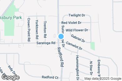 Map image of the property - 4388 Camelot Dr