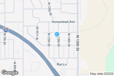 Map image of the property - 2017 N 13th St