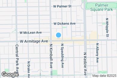 Map image of the property - 3310 W Armitage Ave