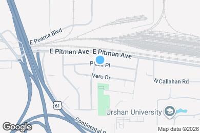 Map image of the property - 1426 Plaza Pl