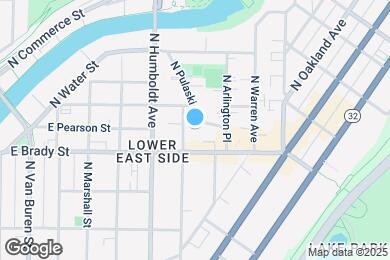 Map image of the property - 1728 N Franklin Pl