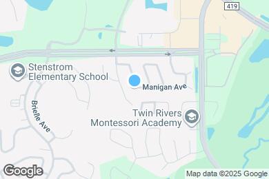 Map image of the property - 1086 Manigan Ave