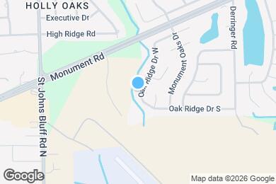 Map image of the property - 1548 Oak Ridge Dr W