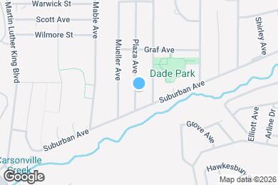 Map image of the property - 458 Plaza Ave