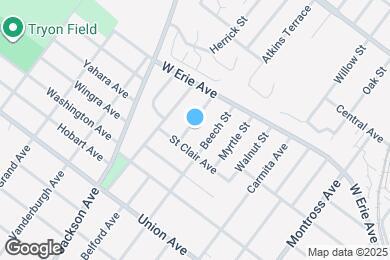 Map image of the property - 39 Hawthorne St