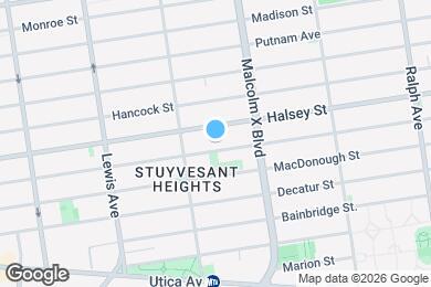 Map image of the property - 521 Macon St