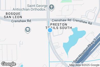 Map image of the property - 4831 Preston Trail Ln