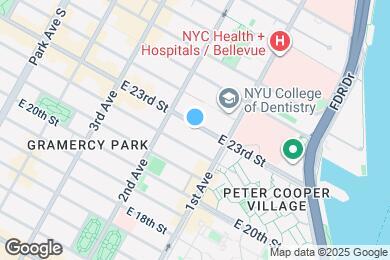 Map image of the property - 310 E 23rd St