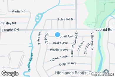 Map image of the property - 2482 Quail Ave