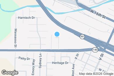 Map image of the property - 1351 Virginia St