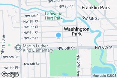 Map image of the property - 2810 NW 7th St