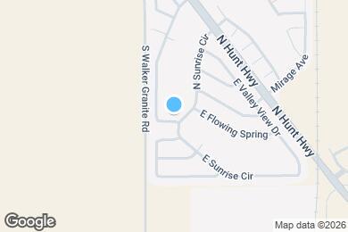 Map image of the property - 5570 E Flowing Spring