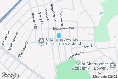 Map image of the property - 33 Charlotte Ave
